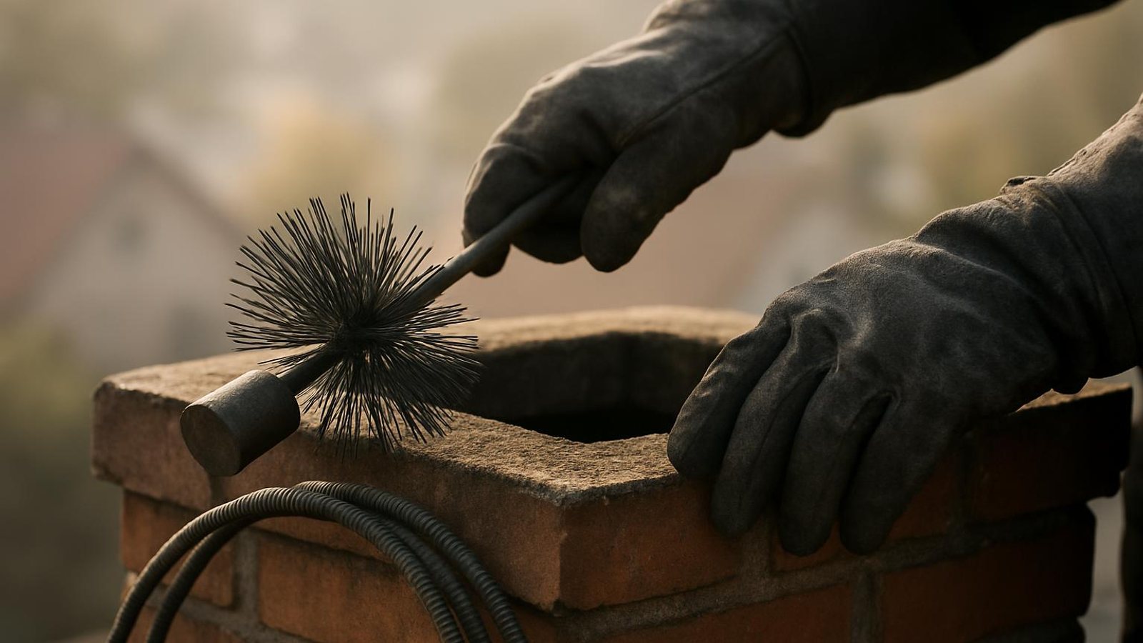 Practical chimney sweep & inspection in Bristol